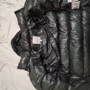 Black Moncler puff jacket, size 2